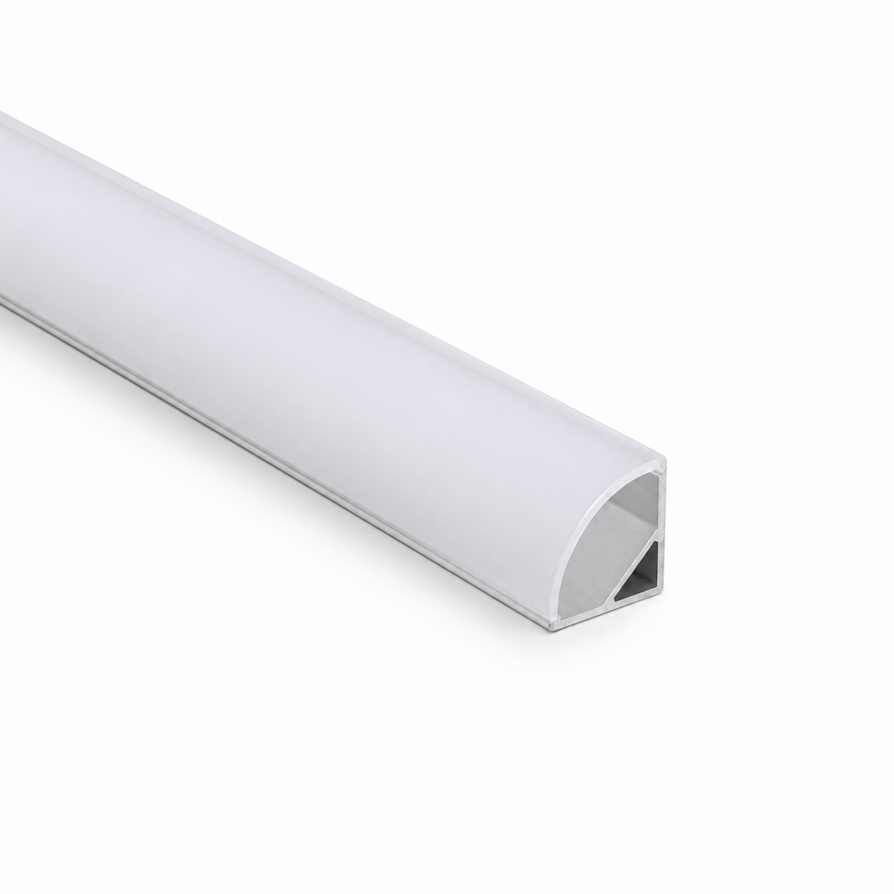 Angled 100 DIY | LED Aluminum Channel & Frosted Diffuser