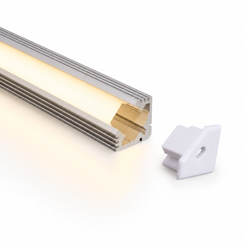 Angled 200 Pyramid | Made-to-Order Corner Linear LED Light