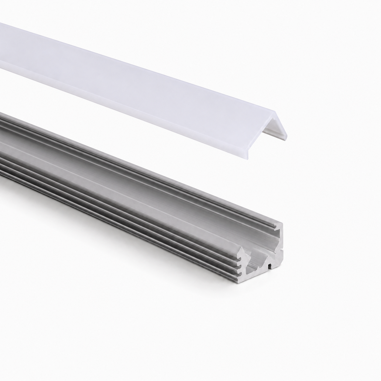 Angled 200 DIY | LED Aluminum Channel & Frosted Diffuser