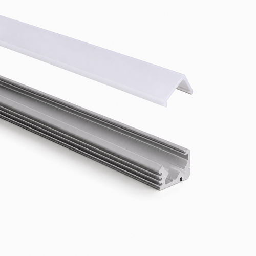 Angled 200 DIY | LED Aluminum Channel & Frosted Diffuser