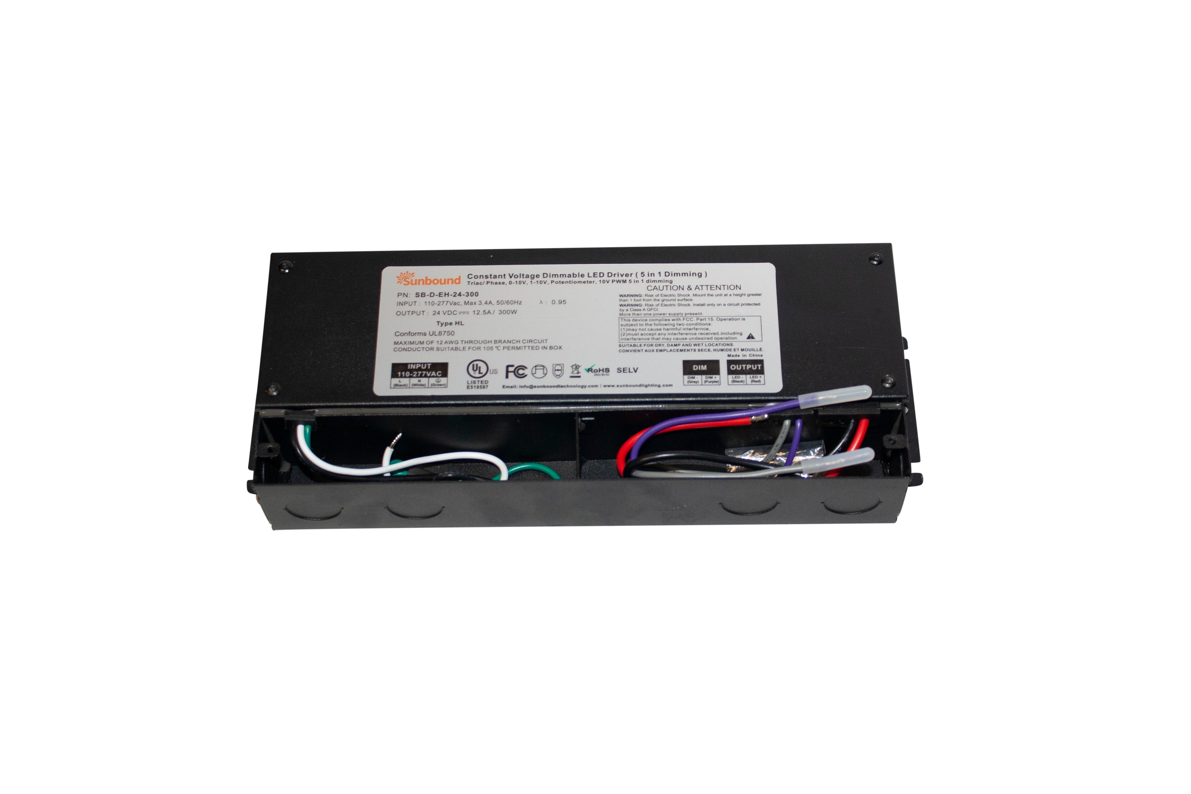 Dimmable Hardwire Driver - 300 watt