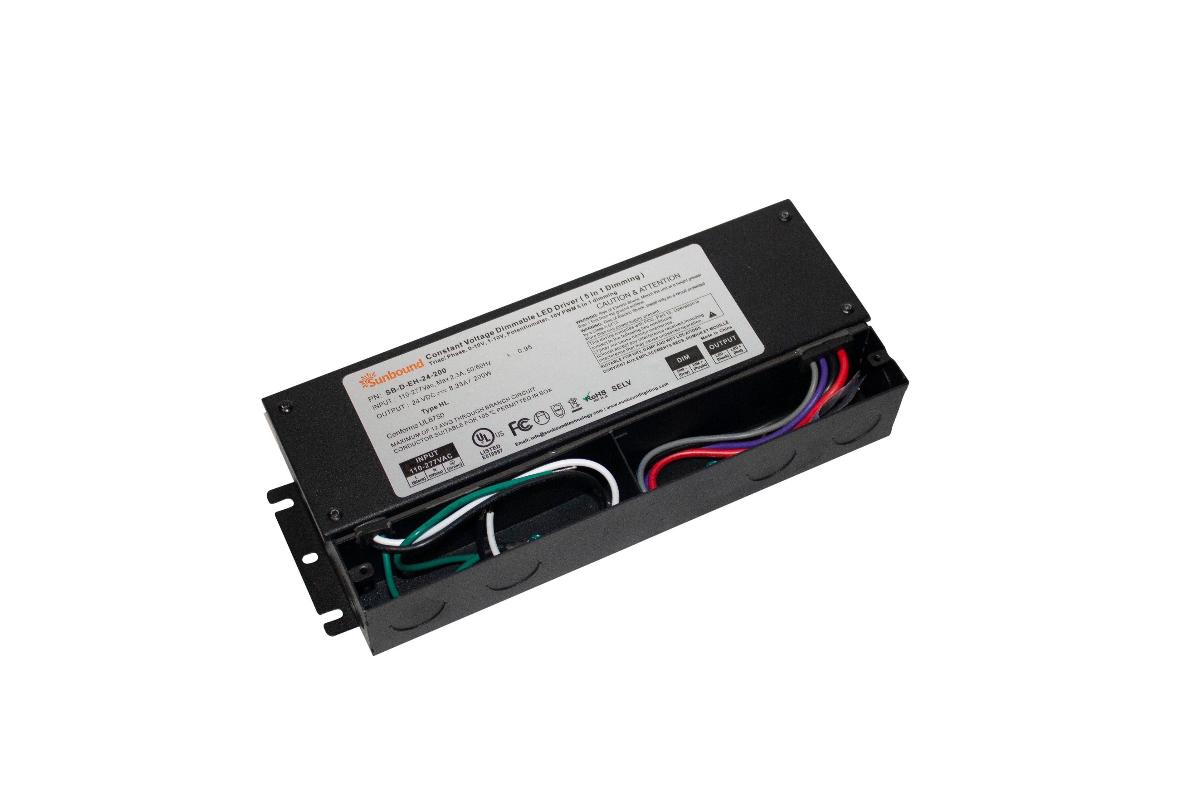 Dimmable Hardwire Driver - 200 watt