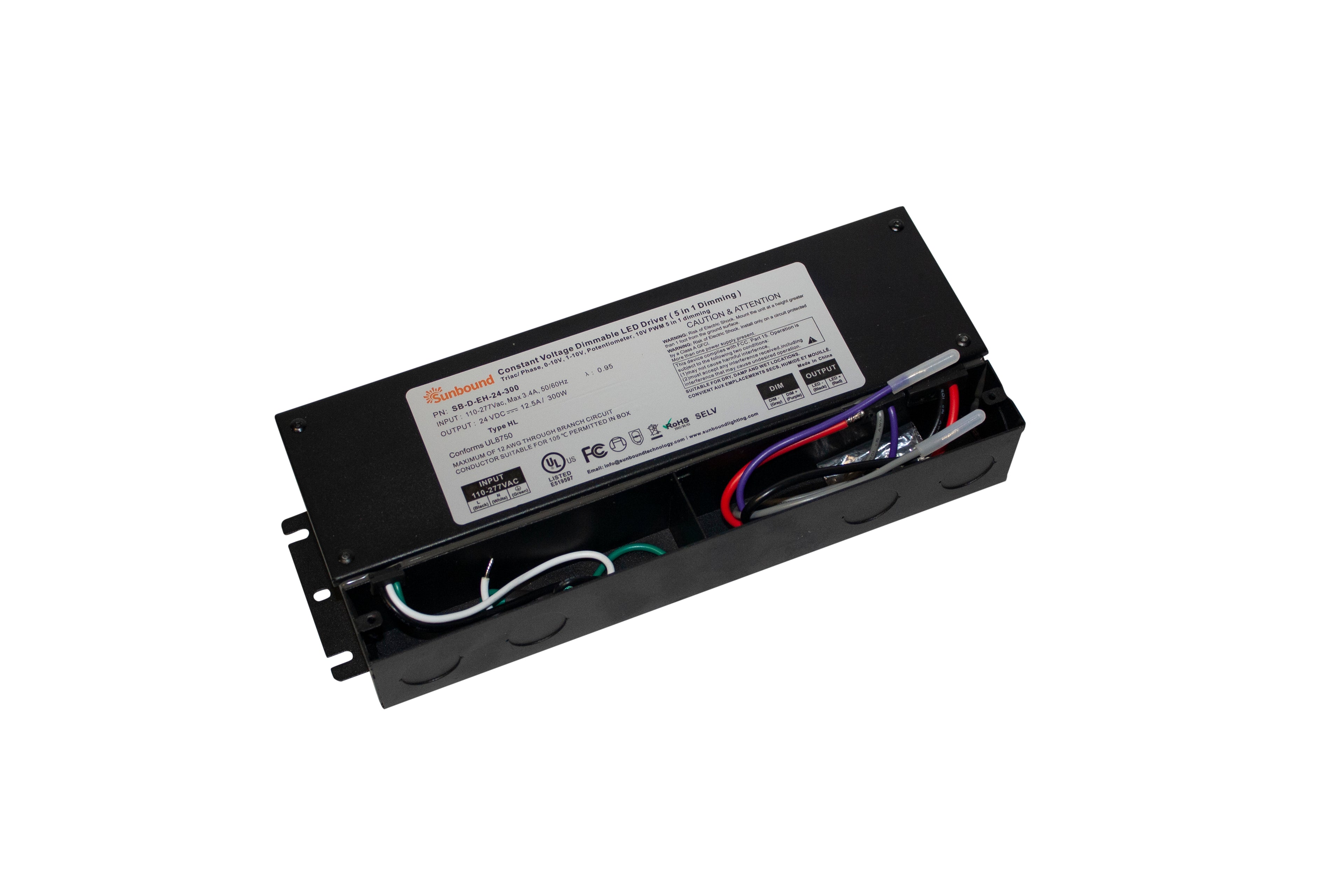 Dimmable Hardwire Driver - 300 watt